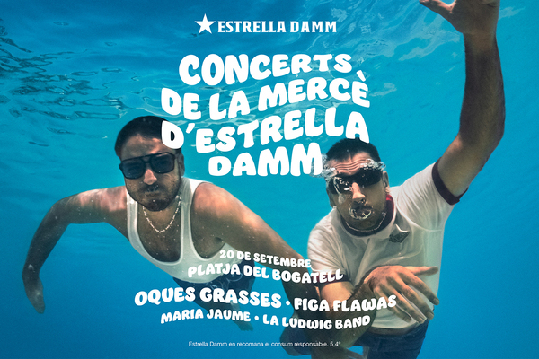 Oques Grasses, Figa Flawas, Maria Jaume y La Ludwig Band protagonizan  los Conciertos De La Mercè de Estrella Damm